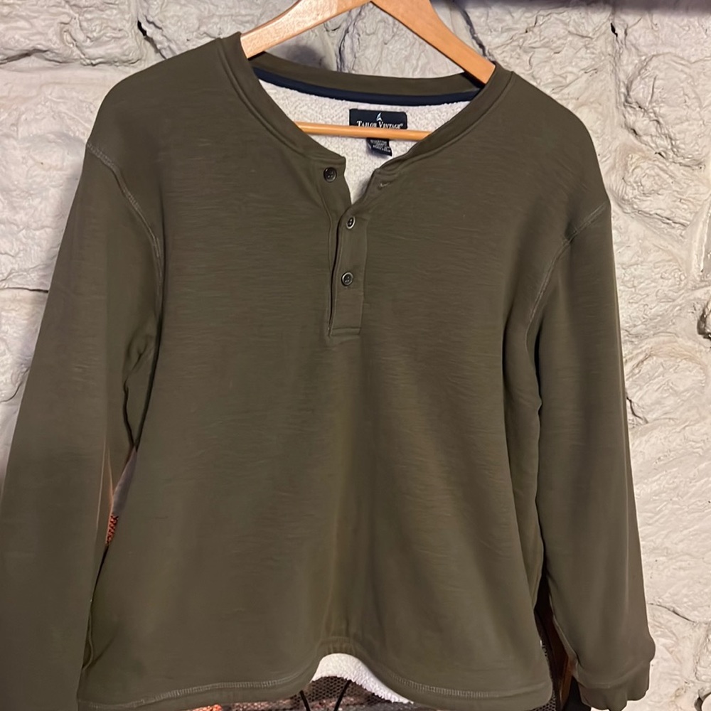 Sherpa lined shirt